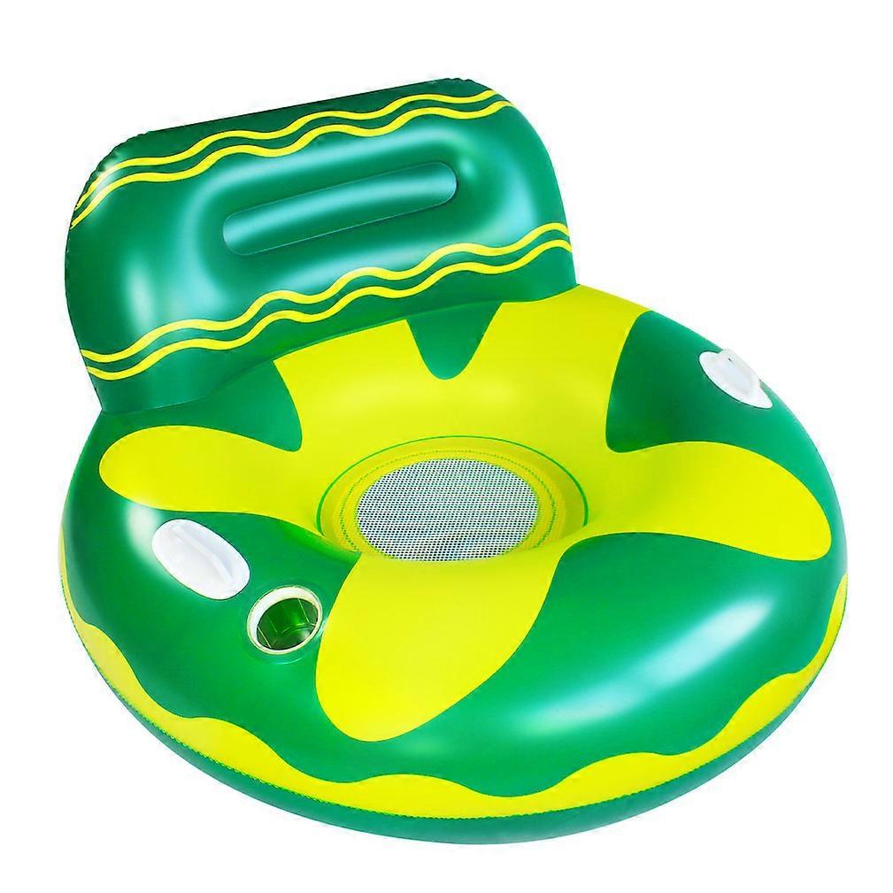 Inflatable Floating Chair Bed Foldable Pool Float