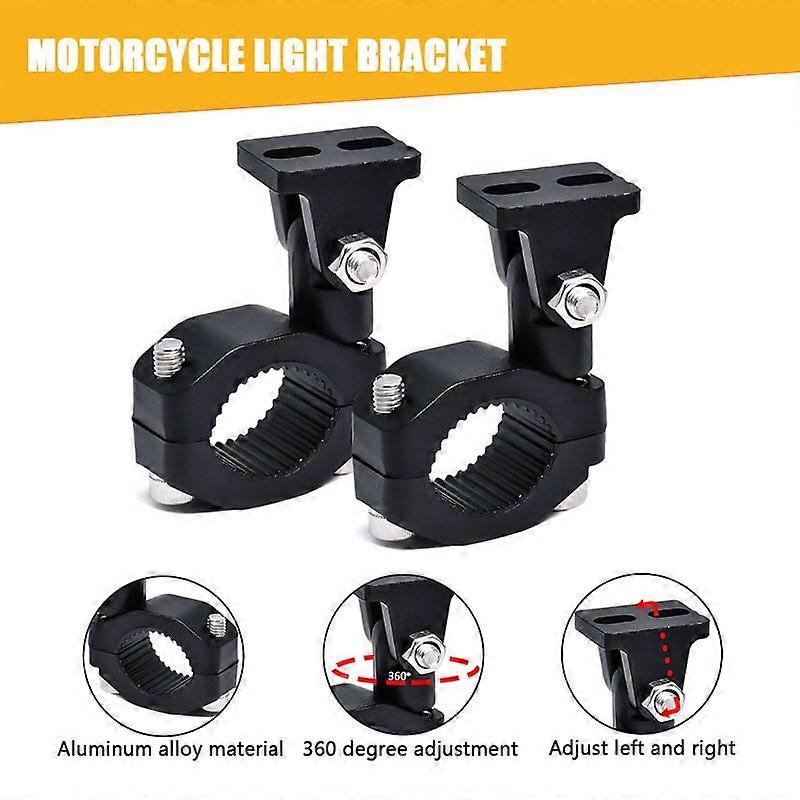 Universal Motorcycle Sponge Clamp Brackets 32mm Auxiliary Led Light Bracket Mount Kit For MOT Fog Light Mount Accessories Motorcycle Elbow & Wrist Gua