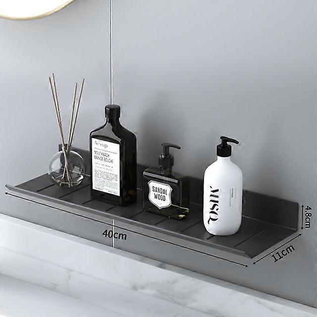 Black Silver Bathroom Accessory Wall Hook Bathroom Accessory Shelf Bathroom Accessory Accessory Storage Rack Towel Bar Robe Hooks Soap Holder Floating