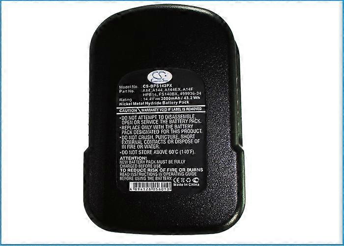 CS 3000mAh Battery For NST2118  NSW18  PS182KB  PS18K2  SS18  XTC183BK  XTC18BK  BD12PSK  BDBN1202BDG1200K  BDGL12K  BDID1202