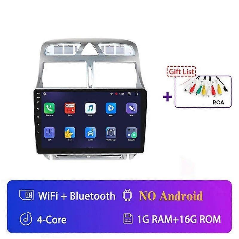 Wireless Carplay Android 13 Car Radio Multimedia Gps Navigation For Peugeot 307 307CC 307SW 2002-2013 Stereo 2 DIN Head Unit