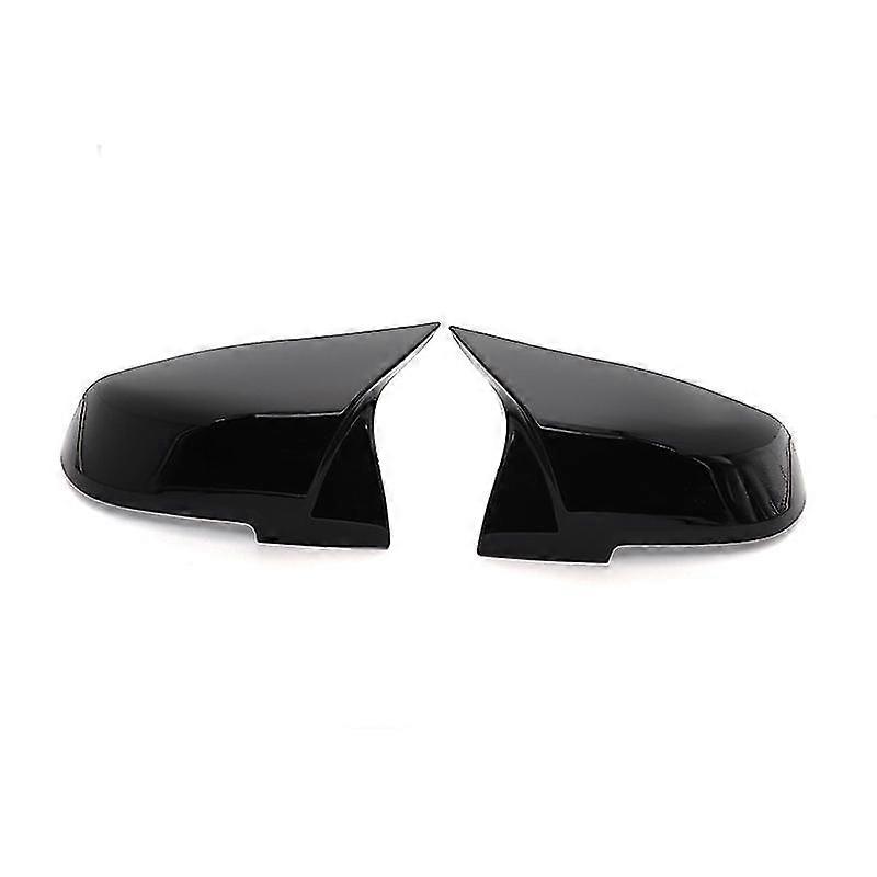 2pcs M Look Auto Car Rear View Side Mirror Cover Trim For Bmw I3 I3s I 3 Series 2013 2014 2015 Carbon Fiber Look Style