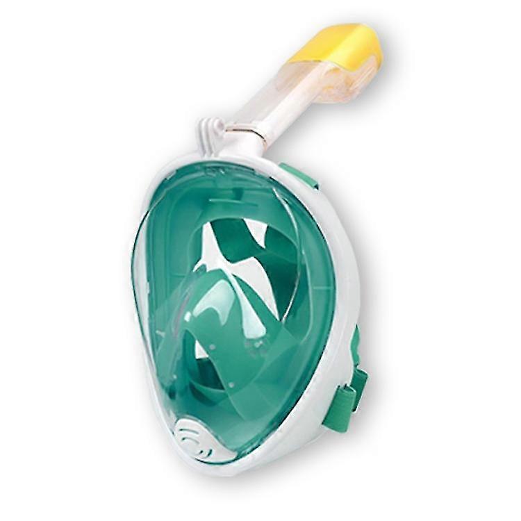 Anti-fog Summer Swimming Full Face Mask Surface Diving Snorkel Scuba For Gopro KJFQ