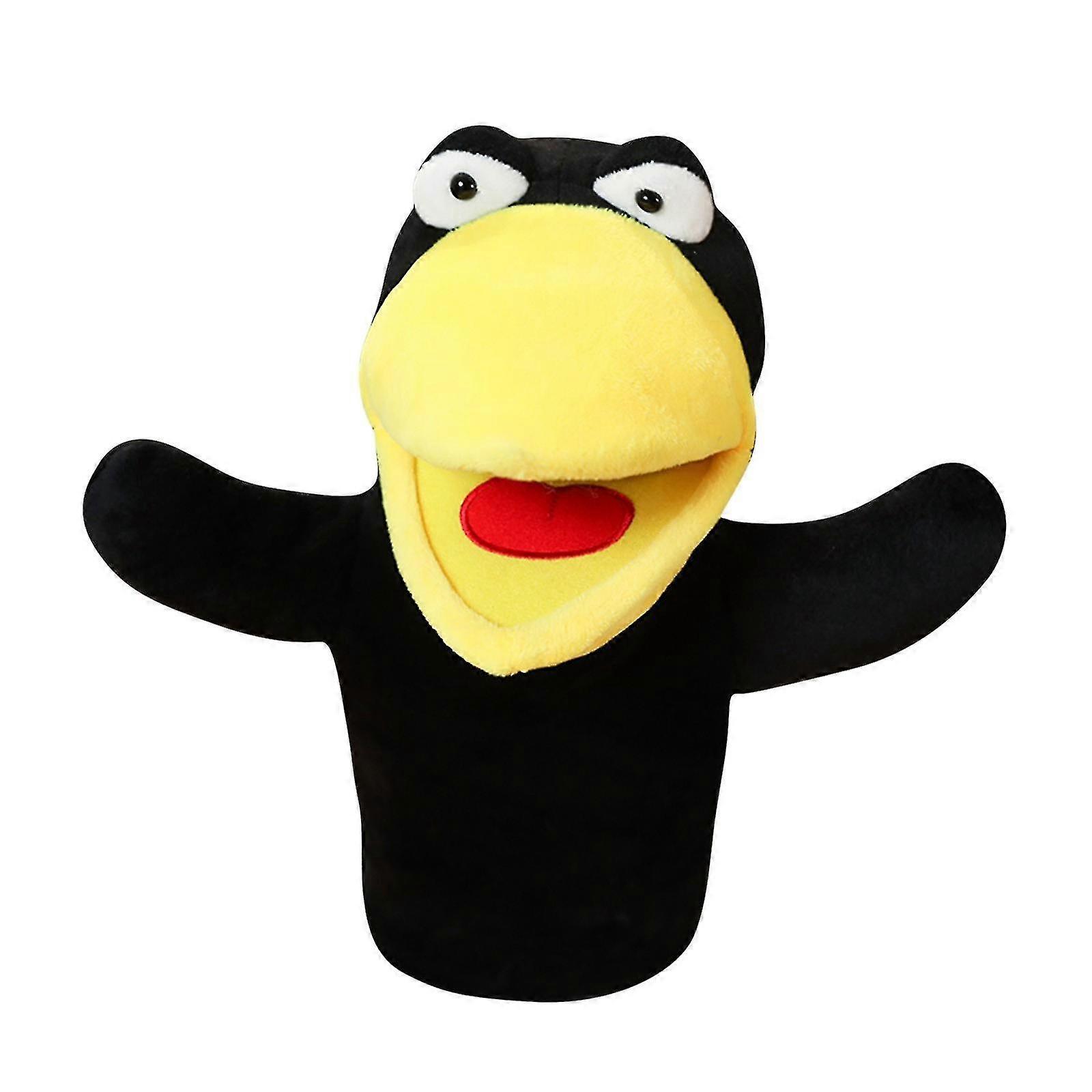 Innovative Hand Puppet Moving Mouth Parent-child Interaction Plush Doll
