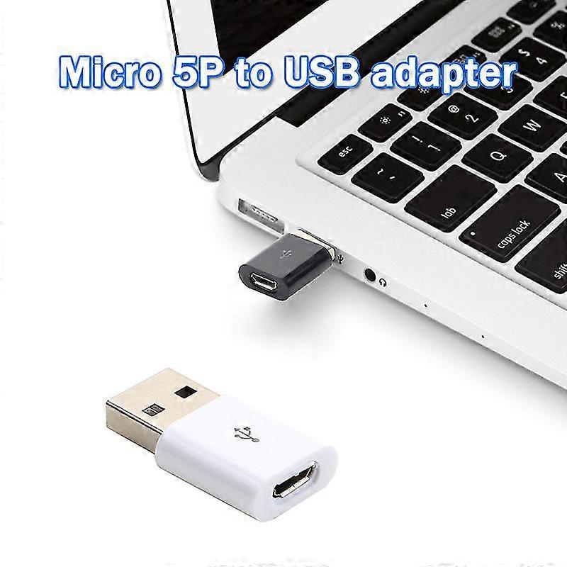 Usb Male To Micro Usb Female Otg Adapter Converter Data Charger For Phone Tablet Pc