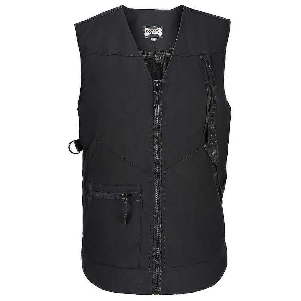 Dog Handler Protective With Multi Pockets Professional Pet Owner Obedience Vest