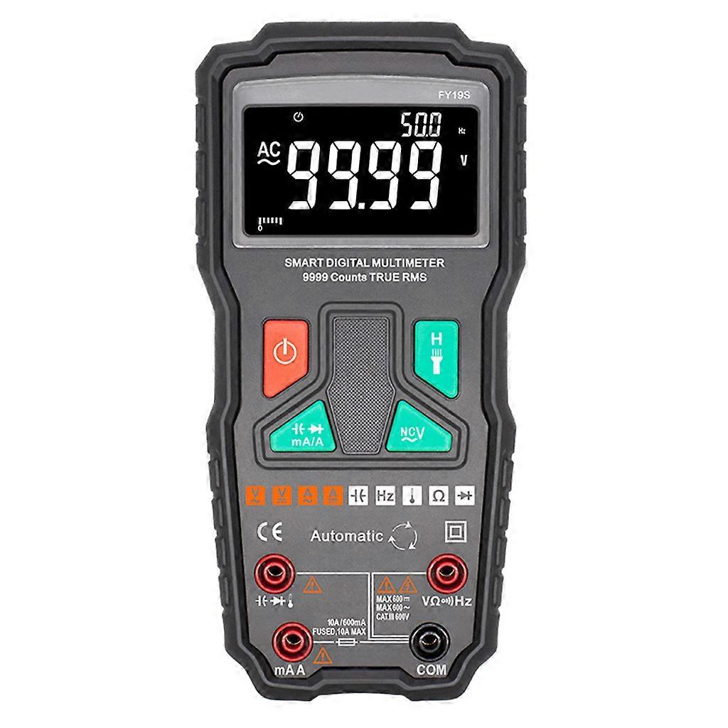 High Precision for Smart Multimeter Digital Handheld Automatic AC for DC Voltage Current Meter Multifunctional Voltmeter