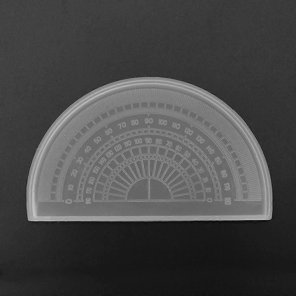 4 Shapes Silicone Resin Ruler Molds Kit Handmade Straignt Ruler Square Rulers