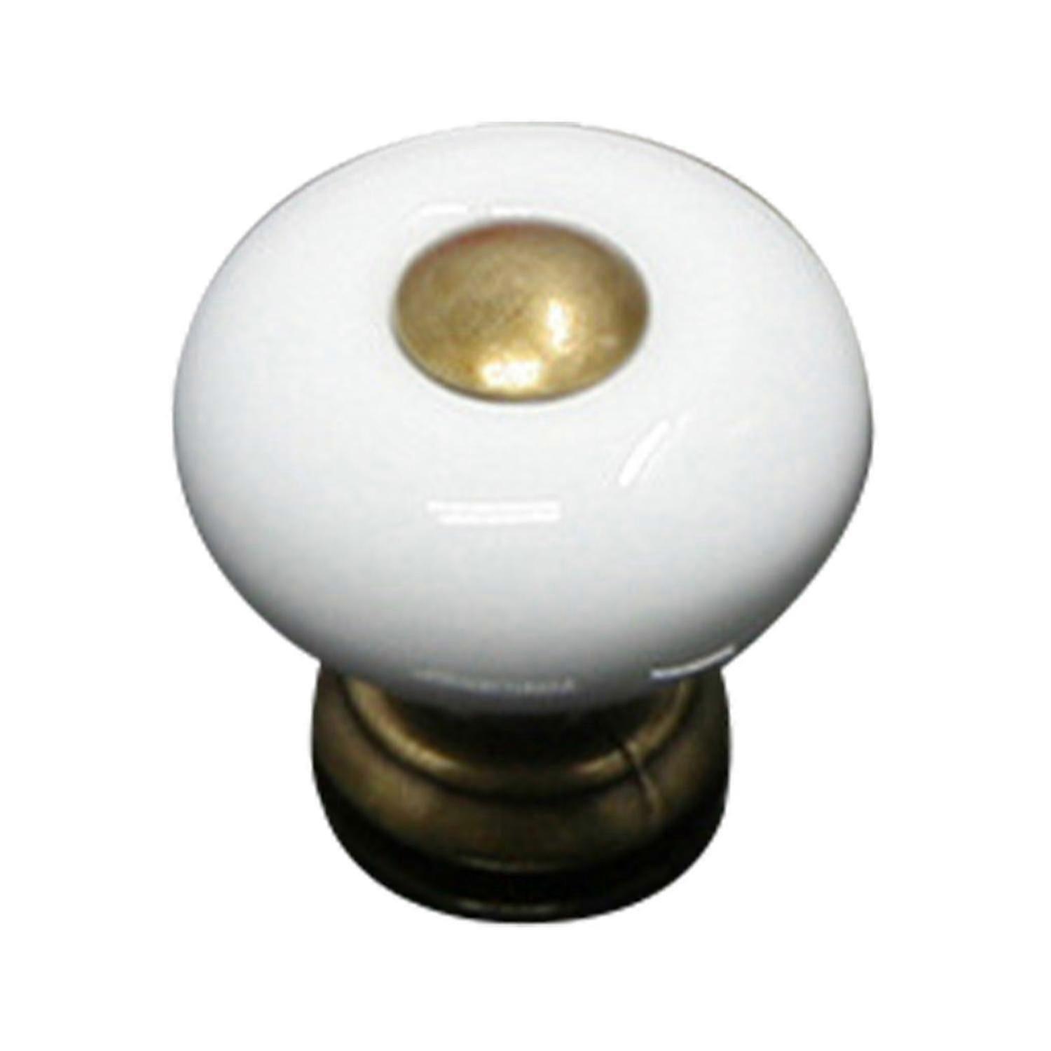 Cabinet Pull Punch-free Multi-use Ceramic Beautiful Glossy Surface Drawer Pull for Home