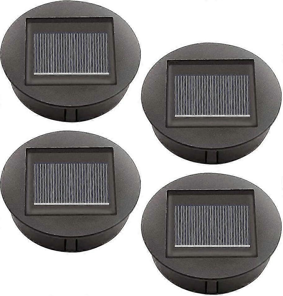New,suitable 4 Pack  Solar  Replacement Lights with LED Bulbs, Solar Ceiling Light Replacement, LED Solar Panel Sha