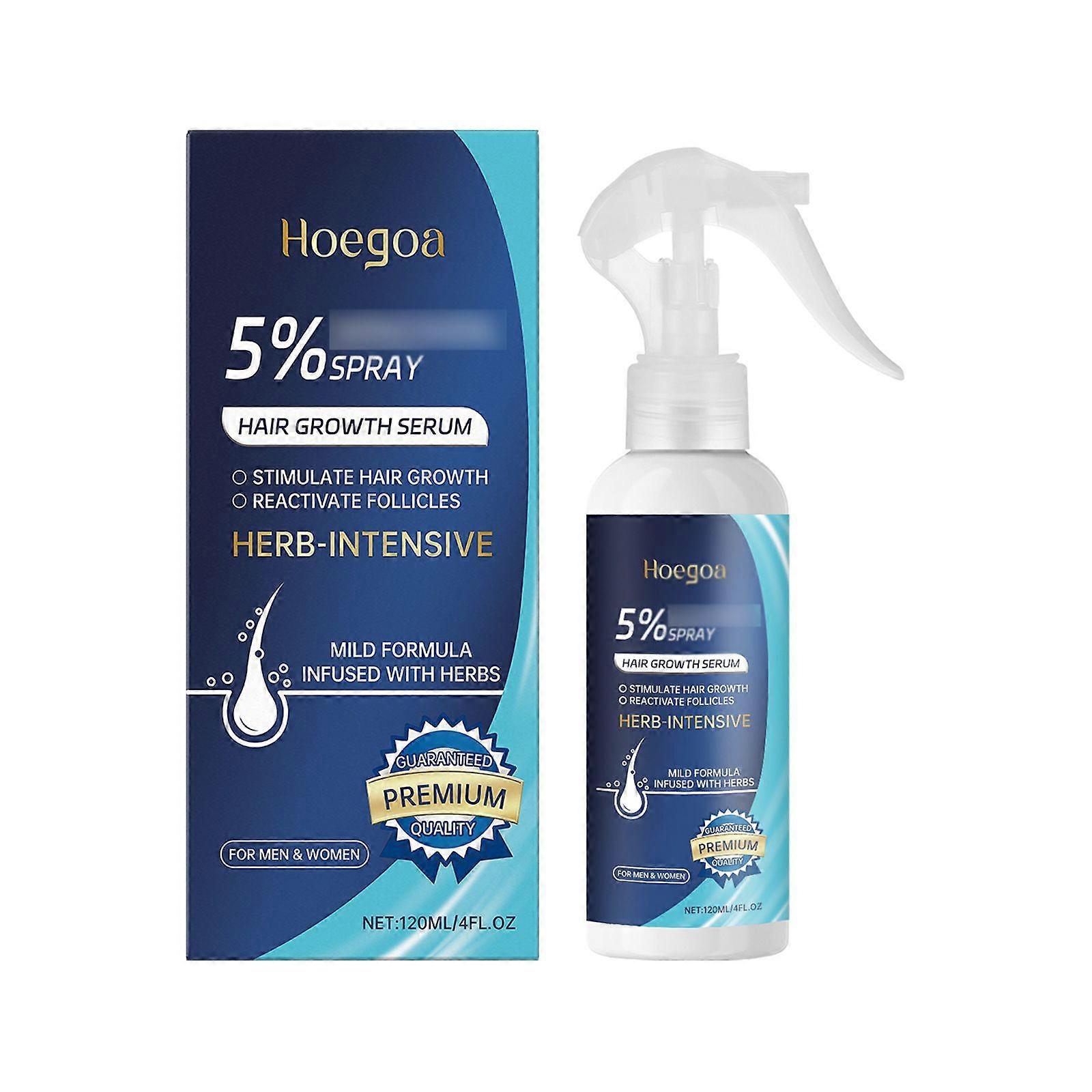 Le spray de soins capillaires Hoegoa nourrit les cheveux, masse le cuir chevelu, renforce les cheveux et restaure la solution de soins capillaires