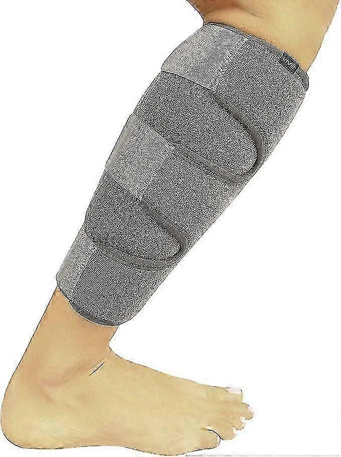 Calf Support - Adjustable shin splint support - Calf compression wrap increases circulation and reduces muscle swelling