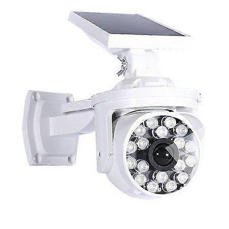 Solar Light Outdoor Dummy Security Camera CCTV Wall Light for Homes