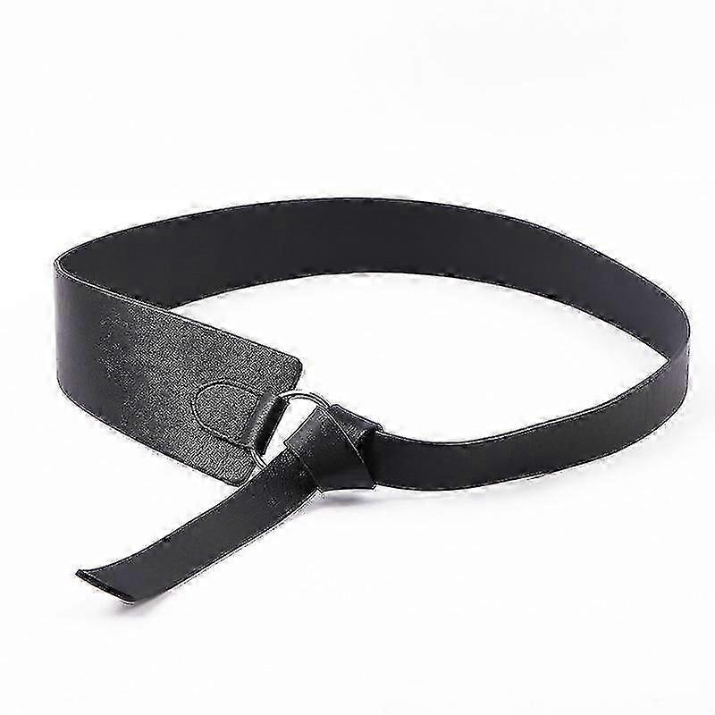 Tie Pattern Wide Leather Corset Belts High Quality