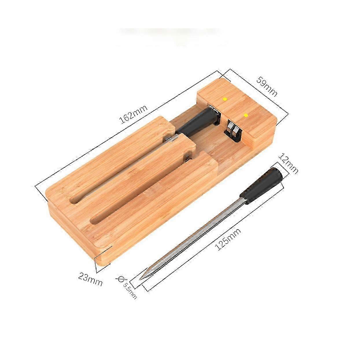 Smart Meat Thermometer Bluetooth Meat Thermometer for Grilling and Smoking Waterproof Meat Oven Foo