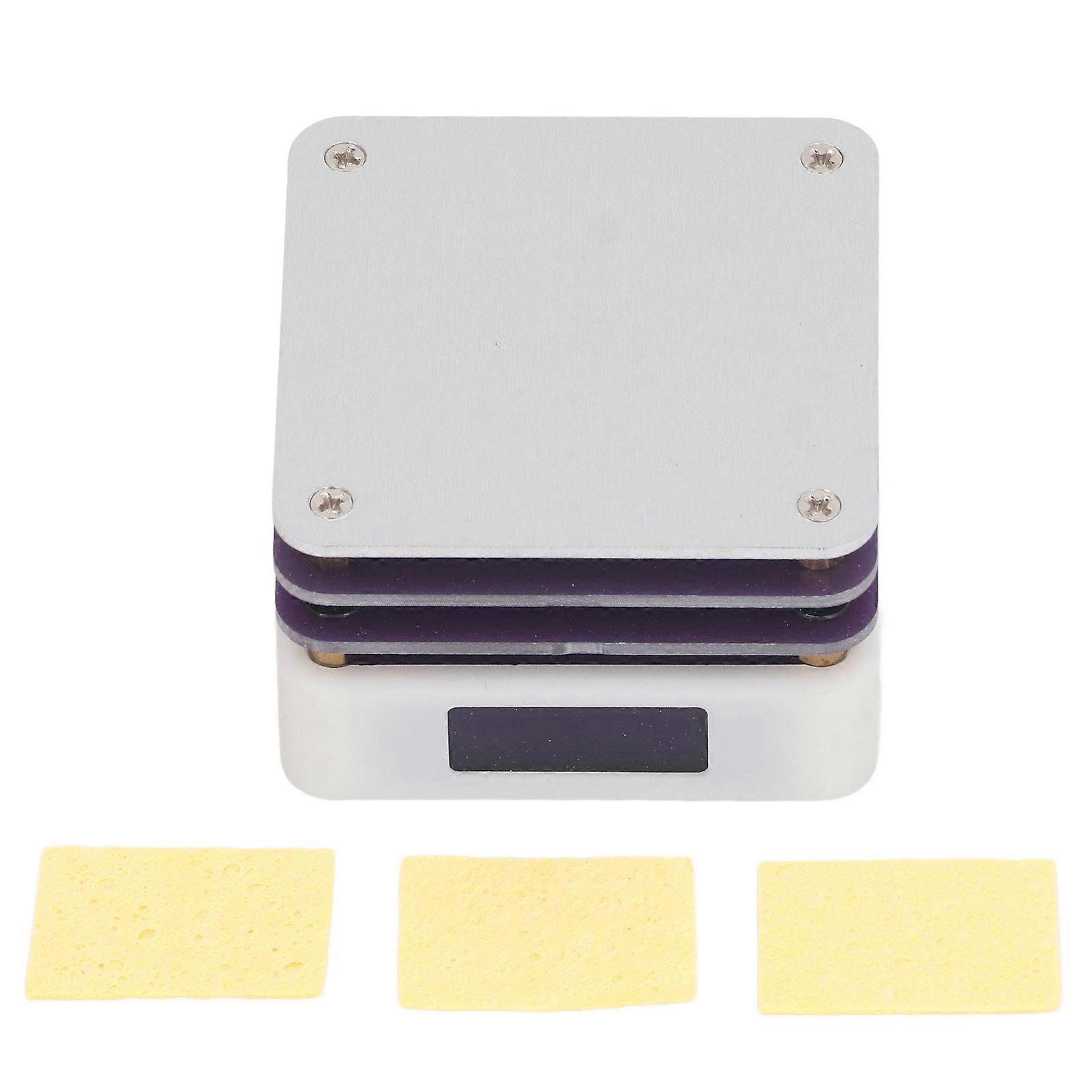 Risegun Soldering Hot Plate, 65W 20V 3.25a Electric Preheat Soldering Station Welder Organic Light Emitting Diode Screen Soldering Hot Plate