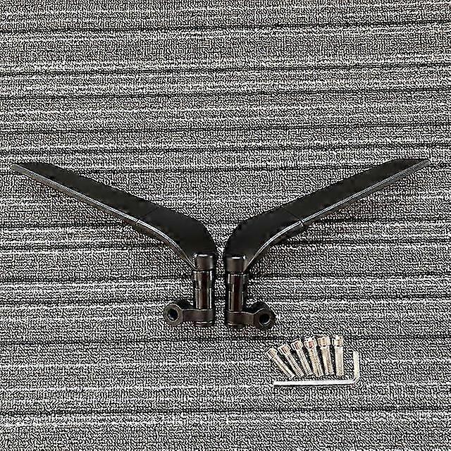 for Yamaha NMAX XMAX VMAX SMAX AEROX NVX 155 Universal motorcycle fixed wind wing competitive rearview mirror reversing mirror