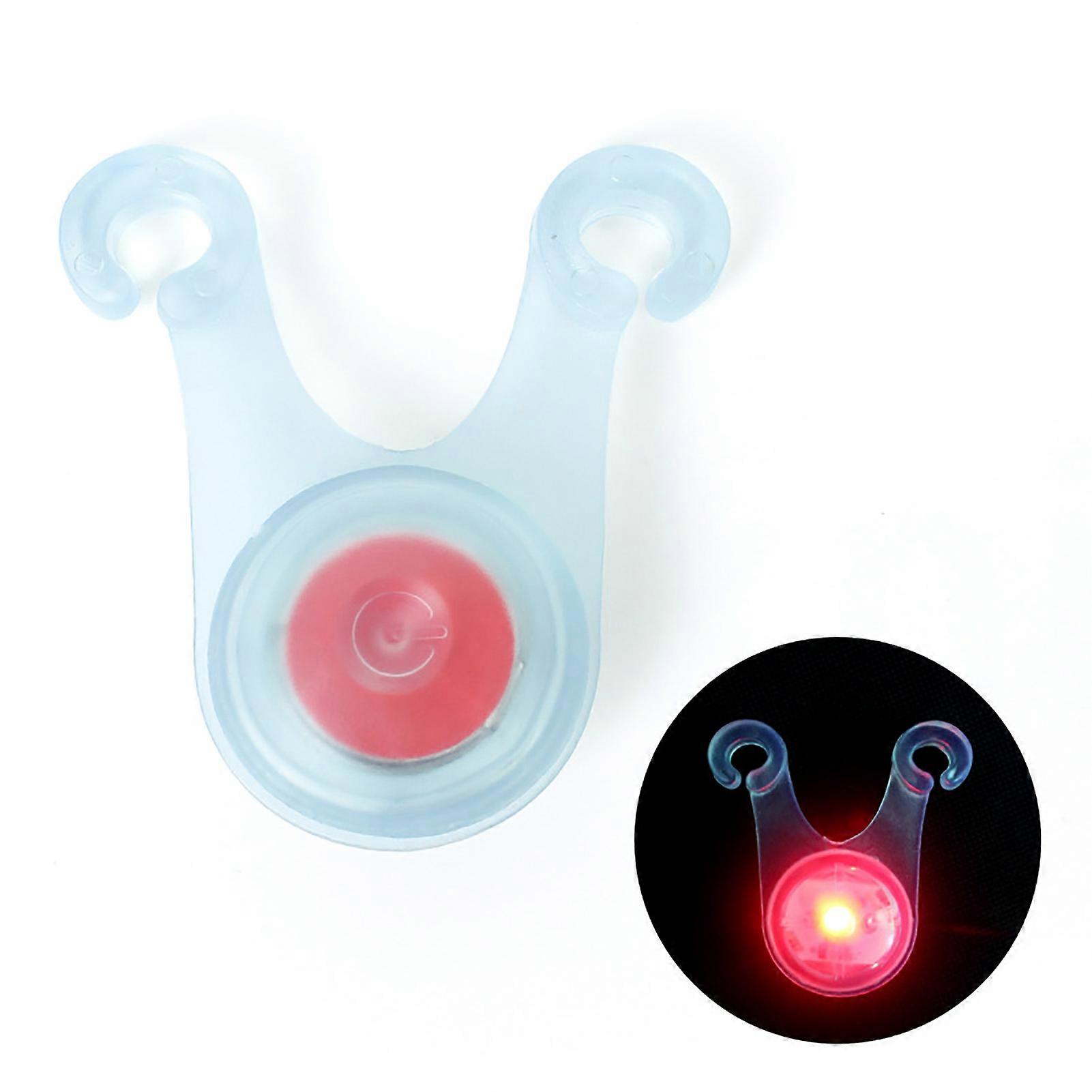 Red Decorative Silicone Camping Light, Fast Flashing Mode Guy Line Light With Energy Saving LED, Enhances Your Night Time Experiences In Camping