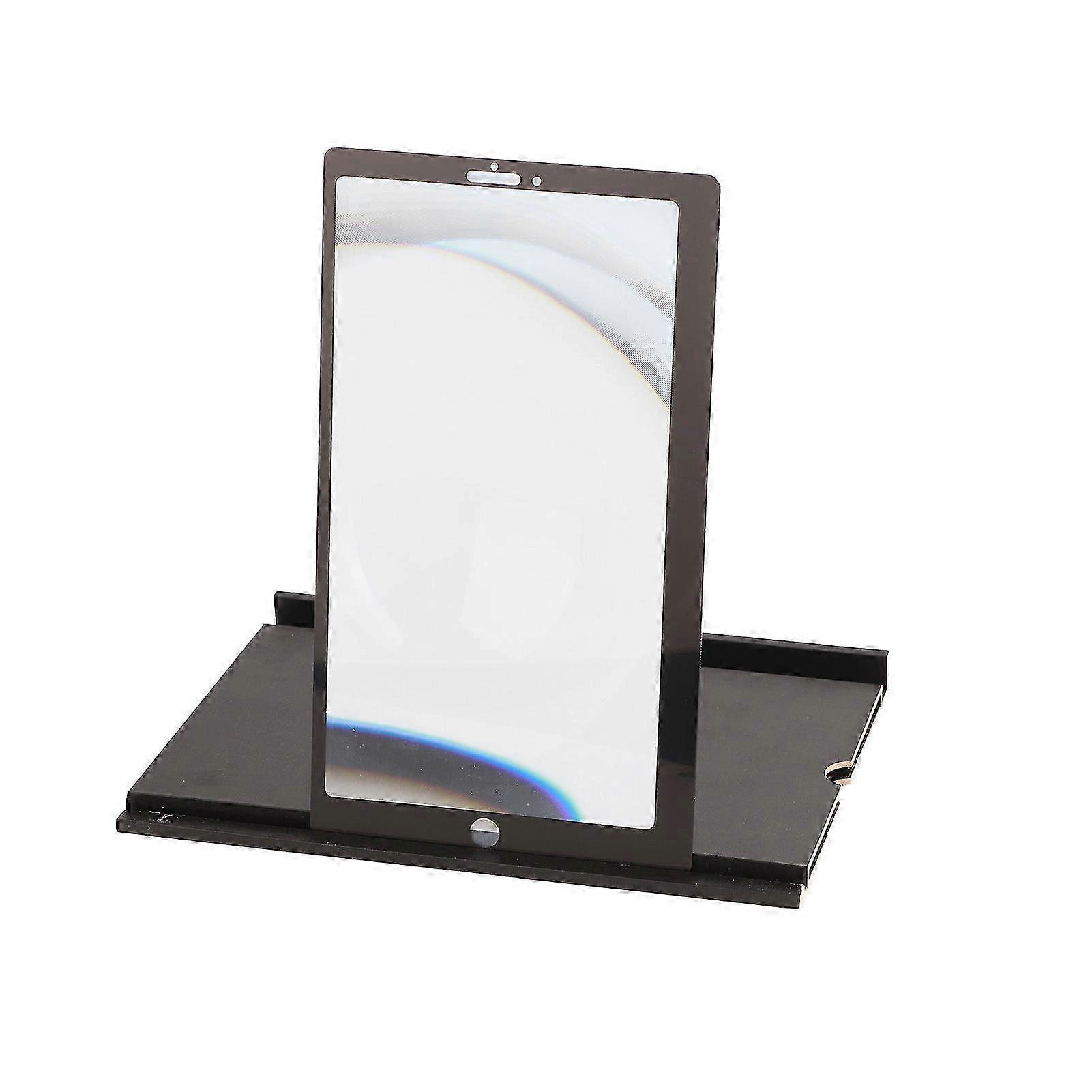 12in Screen Magnifier for Cell Phone Vertical and Horizontal 3D HD Phone Magnifying Screen Amplifier Phone Stand with Screen Enlarger