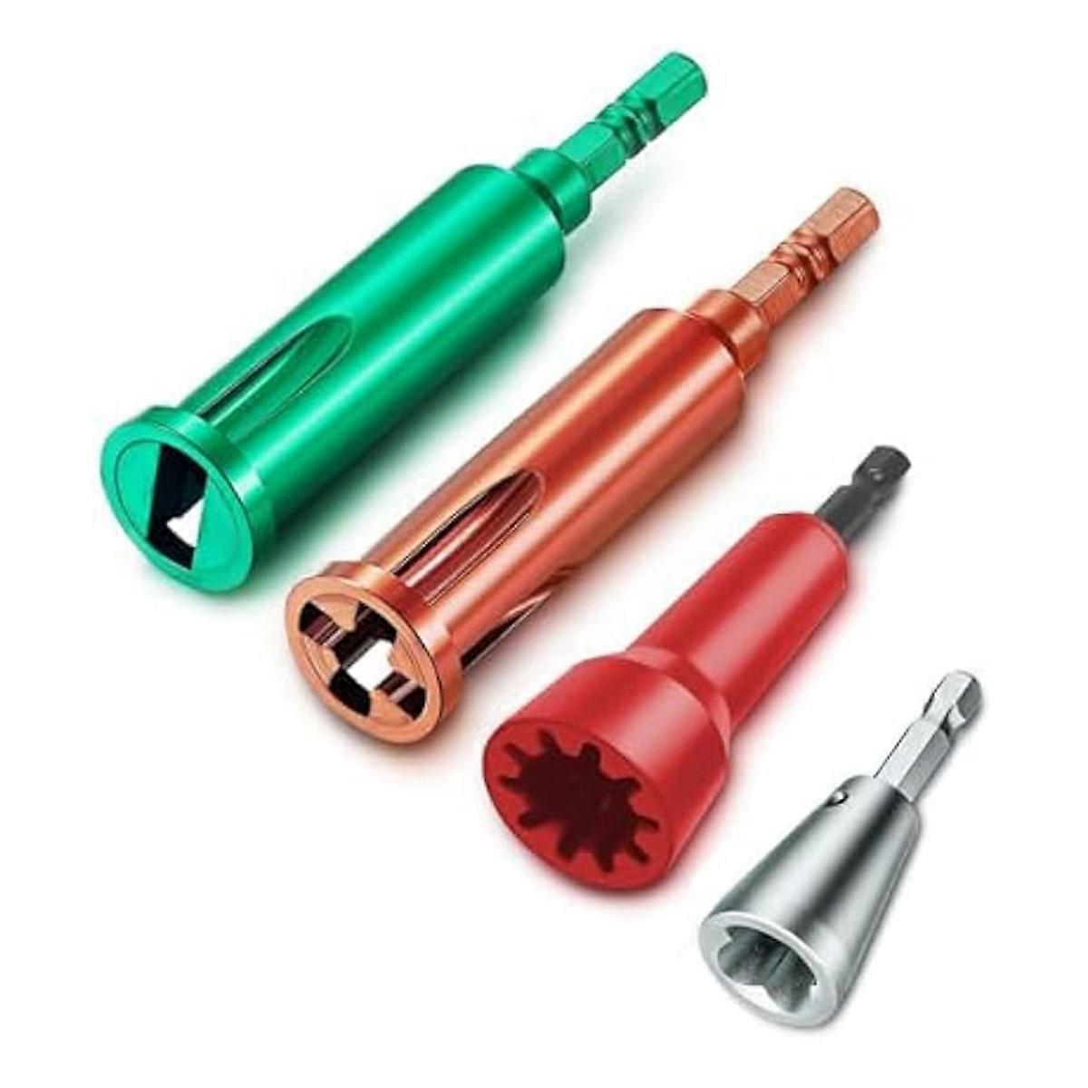 4PCS Wire Twisting Tool,Wire Stripper and Twister,3Way/5Way Wire Stripping Tool and Wire Cap Twistin