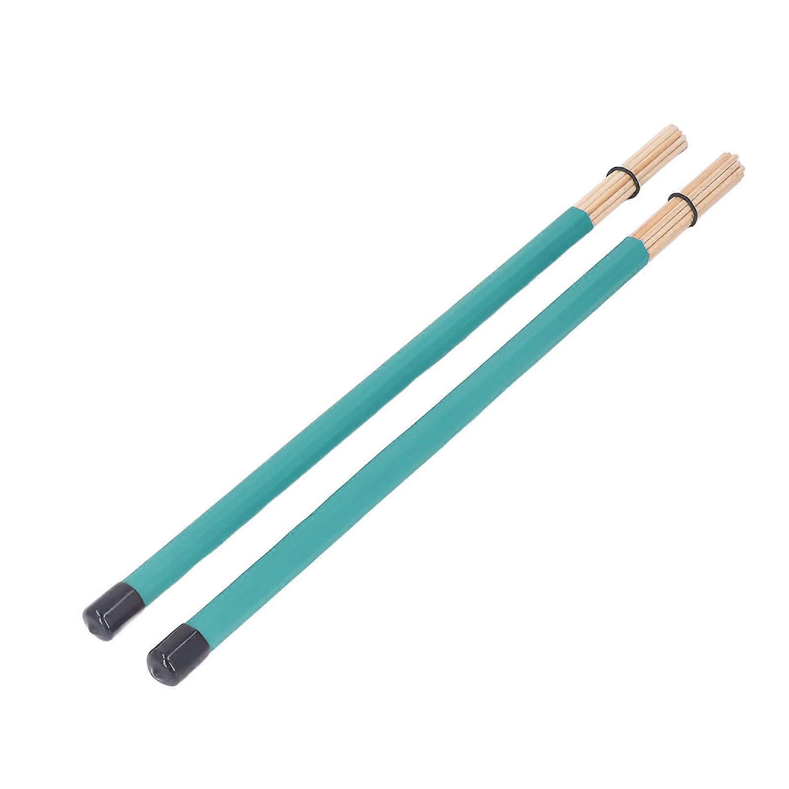 2Pcs Drum Brush Drumstick Stick Mallet Bamboo Percussion Tool Instrument Accessory Set Kit