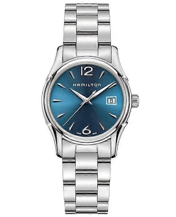 Hamilton Jazzmaster Lady Quartz H32351145 - 34mm Stainless Steel, Blue Dial