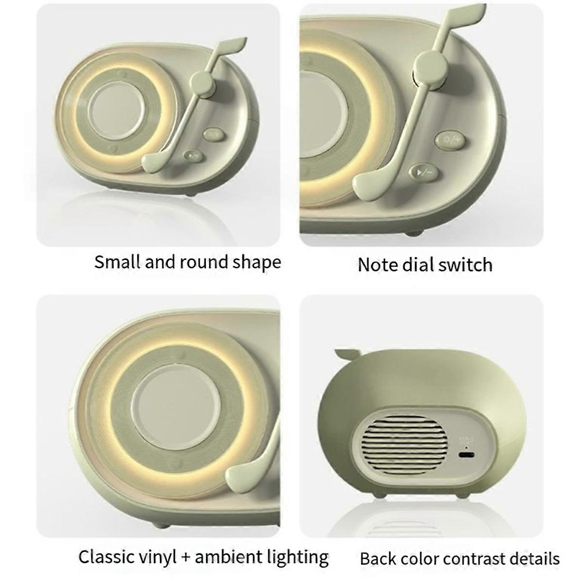 1200mAh Desktop Ambient Light Wireless Bluetooth Speaker,C