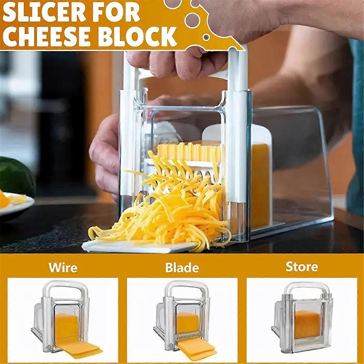 Cheese Slicer Can Store Cheese Slicer 4-In-1 Butter Slicer