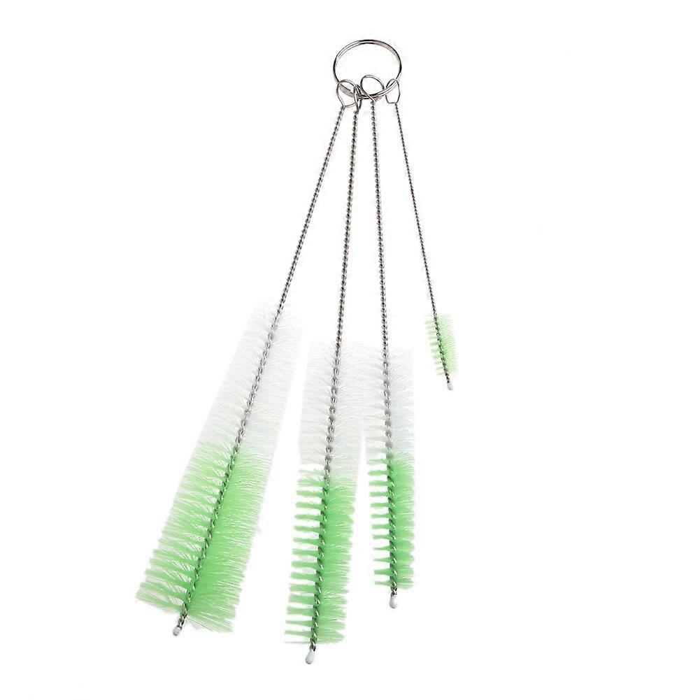 Mini Bristle Brushes Teapot Sink Overflows Spout Bottle Cleaning