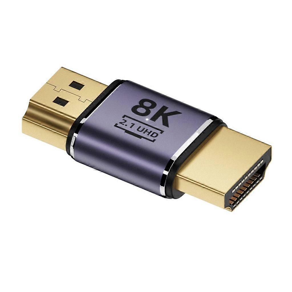HDMI-compatible Adapter UHD2.1 Conversion Extender Connector Support 8K@60Hz