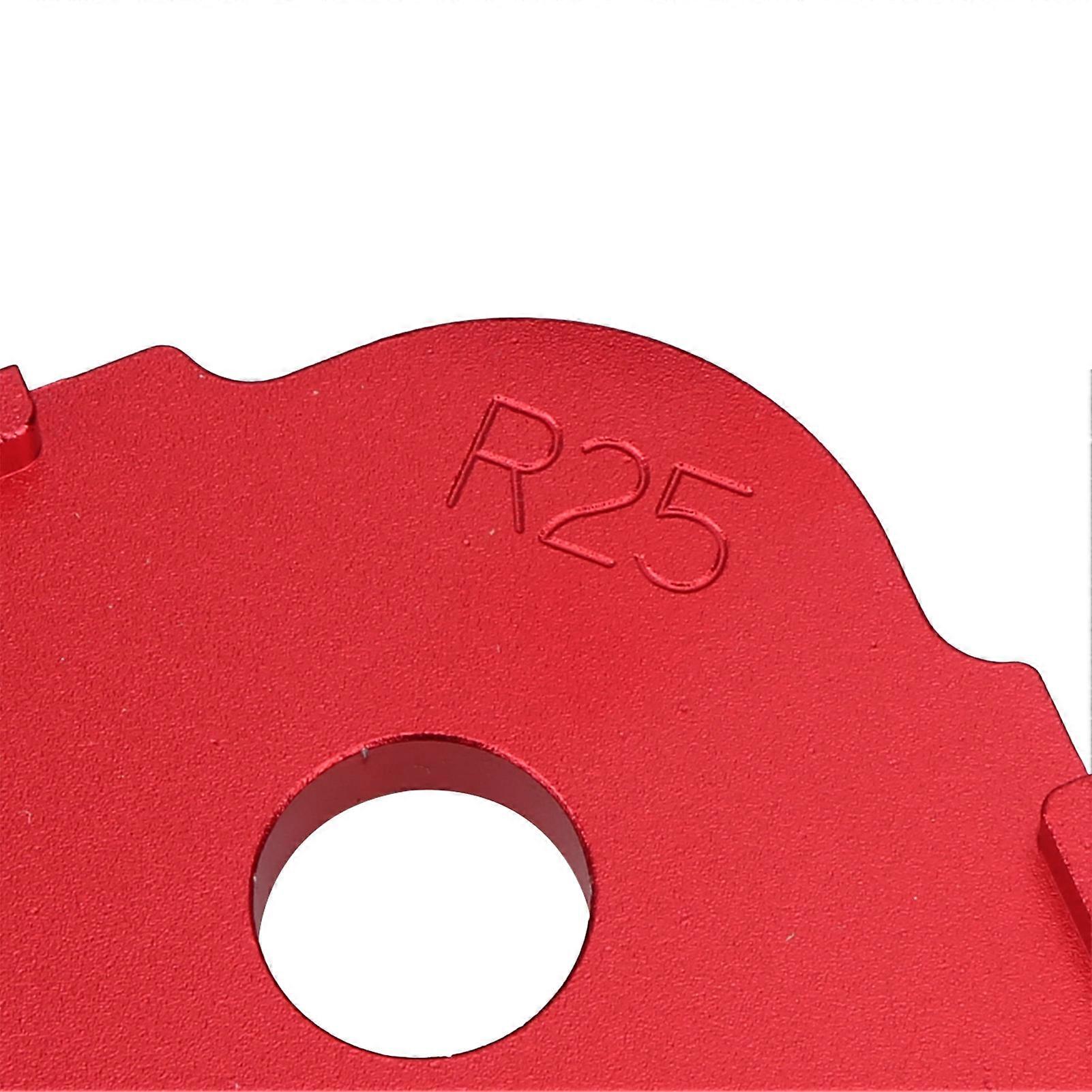 3Pcs Corner Radius QuickJig Woodworking Semicircle Positioning Template Trimming Tool