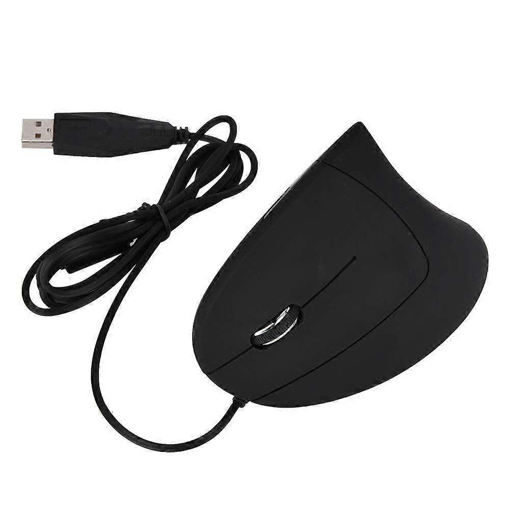 Left Hand Vertical Mouse 12.0 X 9.0 X 8.0 Cm USB Wired Plug-and-Play Left-Handed Ergonomic Gaming Mouse