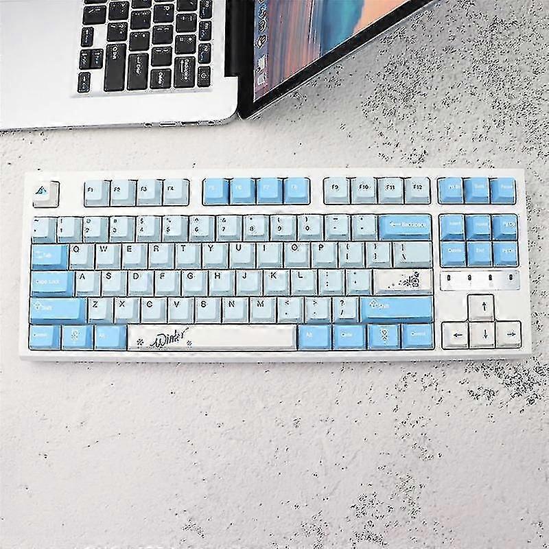 136 Key Caps Cherry Pbt Keycaps Cute Y Com Keycap For Mechanical Gaming Set