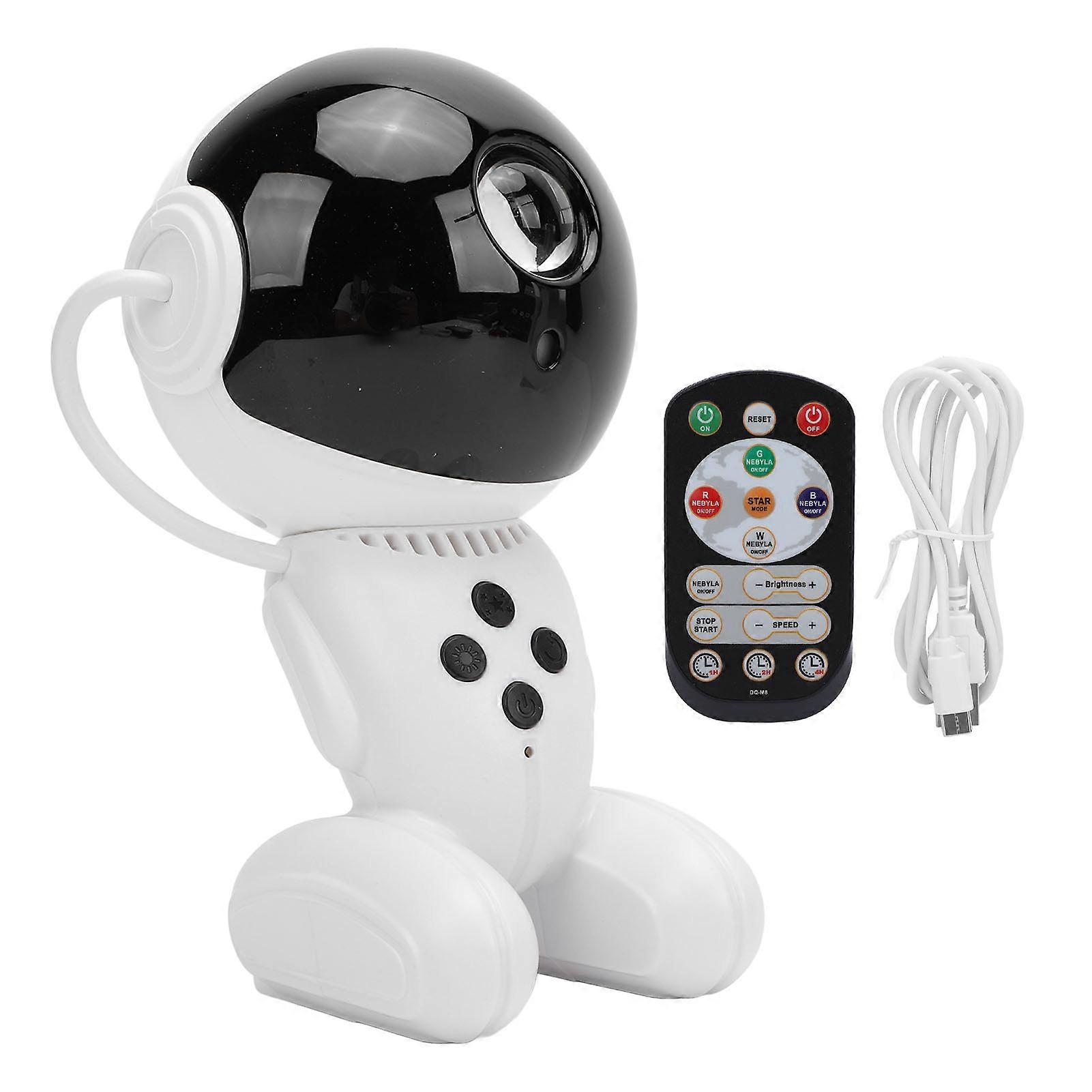 Star with Timer Remote Control Color Adjustable HD Image 360° Rotating Space Projector for Party Night Sleep