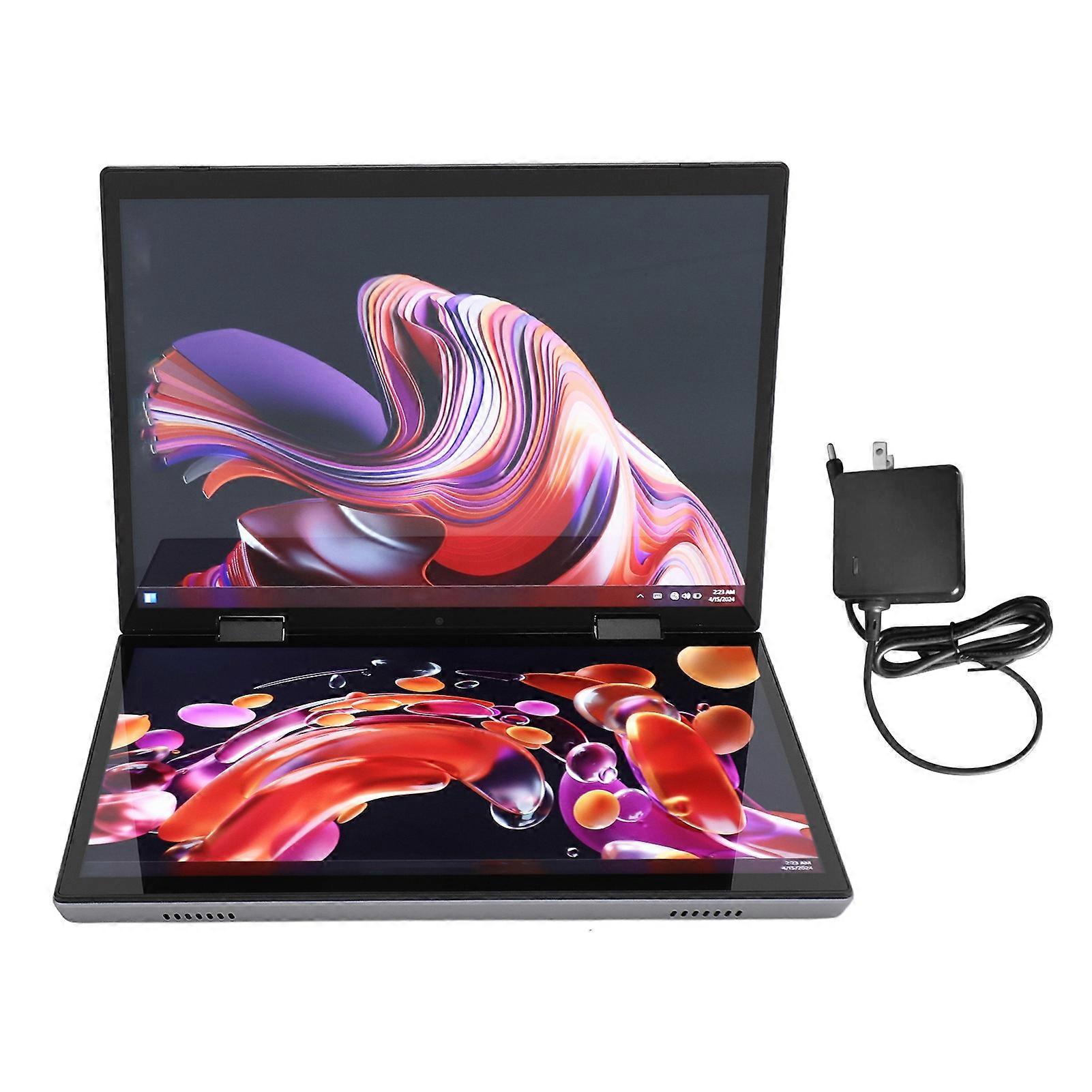 10,5 pouces double écran tactile 1920x1080 résolution 16 Go de RAM 512 SSD BT 4.2 PC portable pour Windows 11 PRO