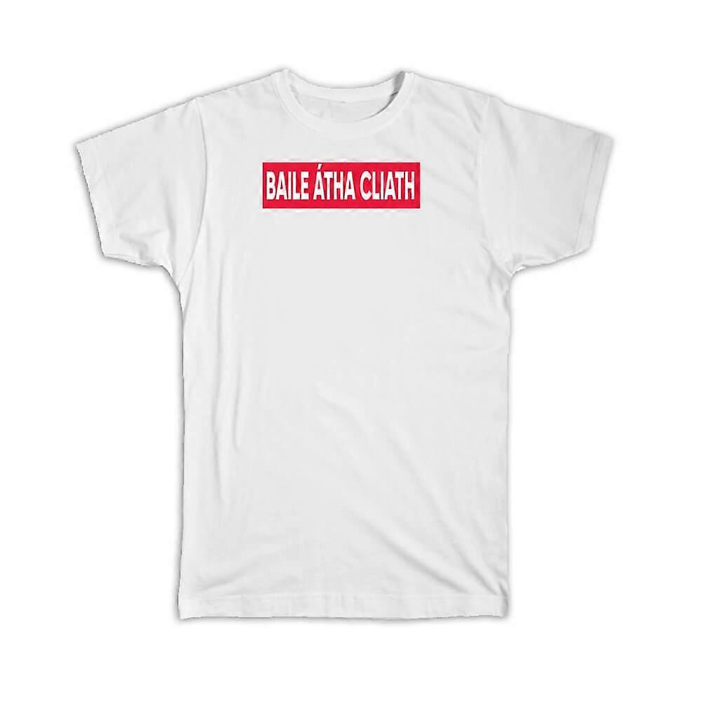 Gift T-Shirt: Baile atha Cliath Ireland Red