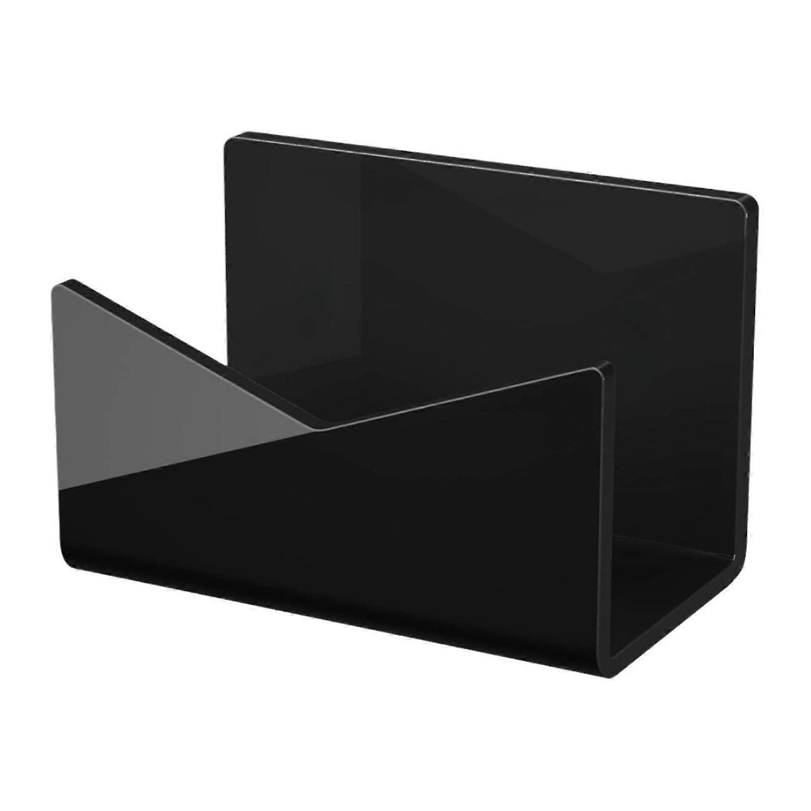 Desktop Letter Holder File Holder Stable, Acrylic Modern Envelope Storage Rack Mail Stand for Countertop Classroom Home