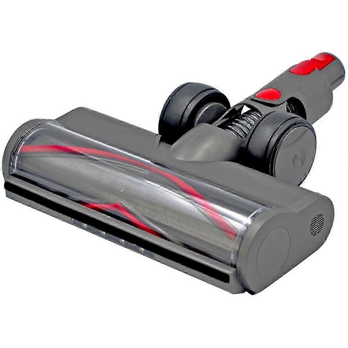 Hardwood Floor Attachment for V7 V8 V10 V11 V15 Vacuum Cleaner with LED Headlights Turbo Bristle Roller Brush