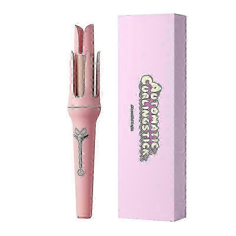 Arricciacapelli, pinze arricciacapelli 32mm, ferro arricciacapelli 360 rotante, bacchetta automatica per bigodini per capelli lunghi, controllo della temperatura a 3 livelli