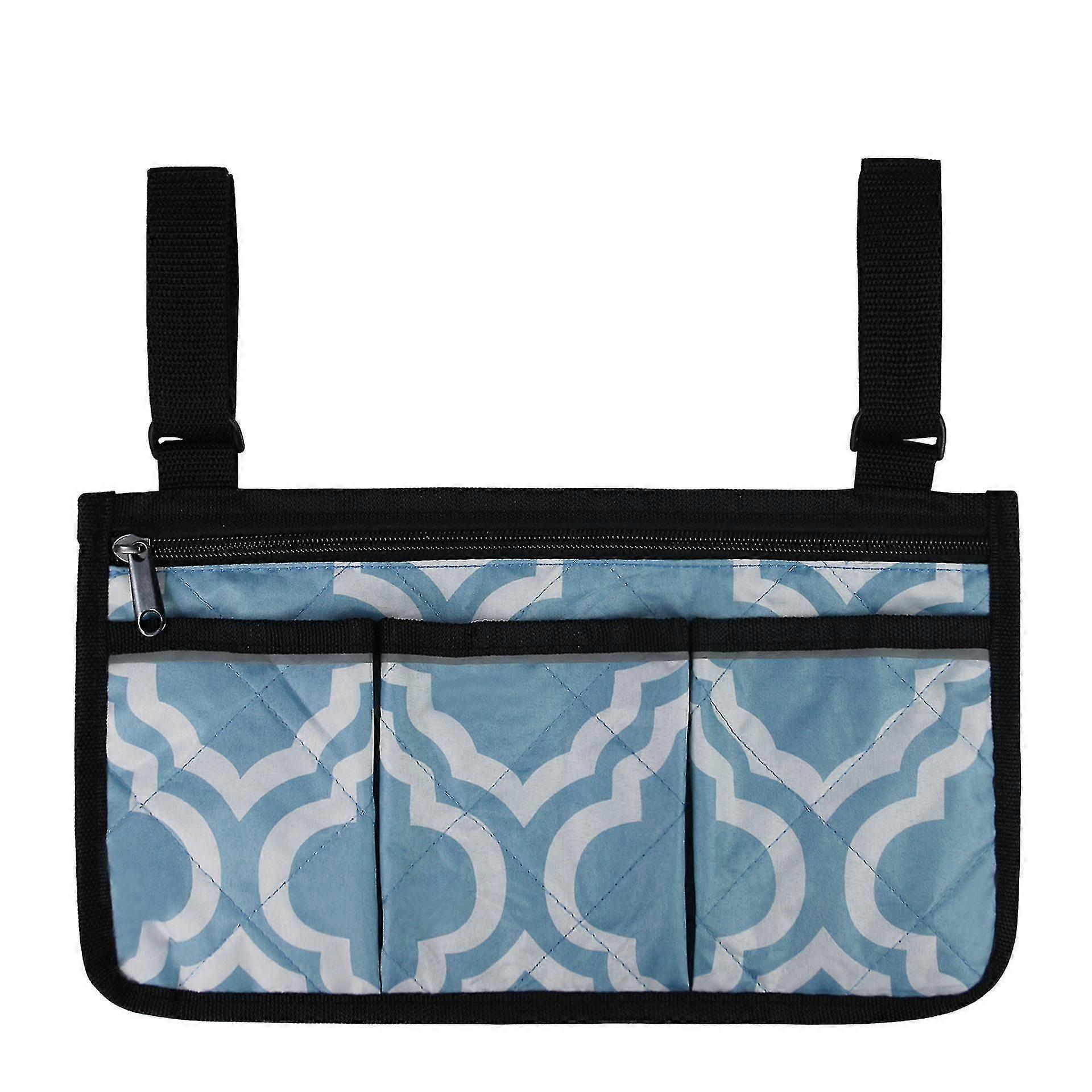 Wheelchair Bag With Pockets, Universal Waterproof Armrest Side Bag Wheelchair Side Organizer Storage Bag Armrest Pouch, 1pcd-