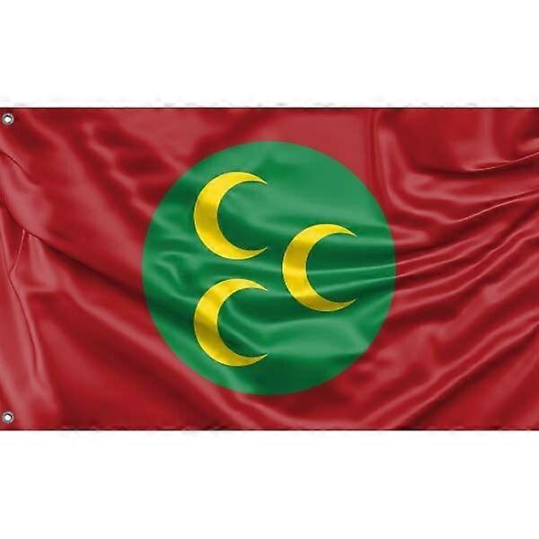 علم الإمبراطورية العثمانية (1517-1793) ، تصميم فريد من نوعه ، 3x5 قدم / 90x150 سم 4x6 قدم / 120x180 سم ، TTQ483