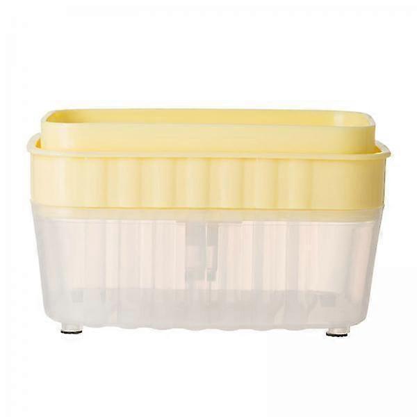 3xSoap Box Soap Dispenser Press Type 300ml Multifunctional Automatic Liquids Box