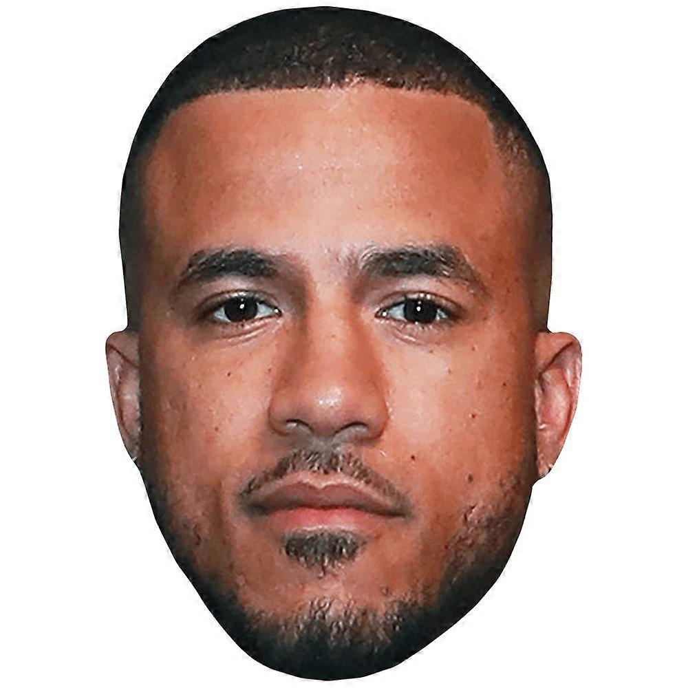 Anthony Watson (Goatee) Celebrity Mask, Flat Card Face