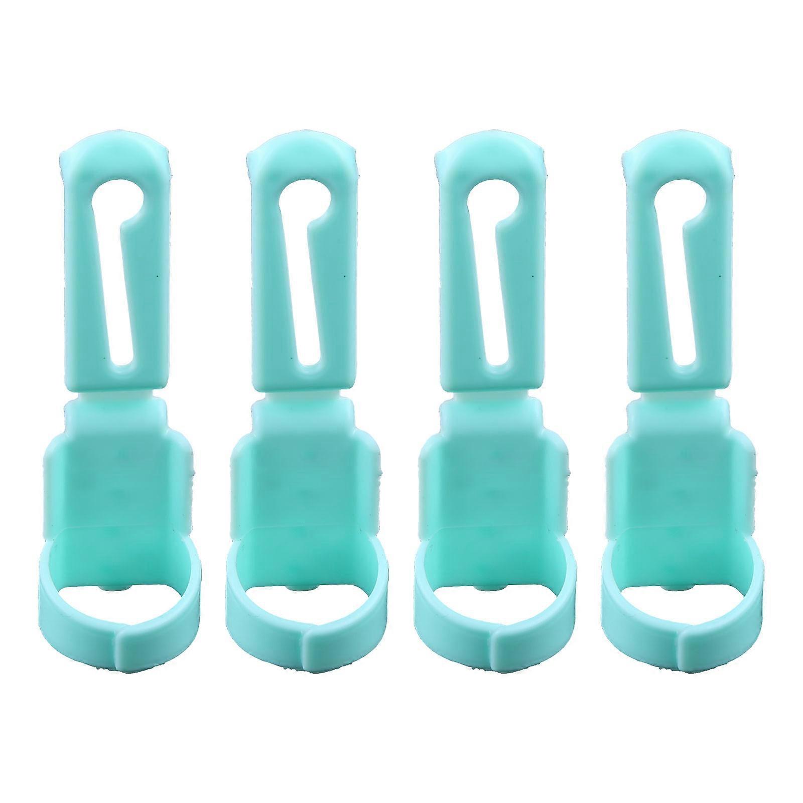 4 adet / set Parmak Ayırıcı Kazak Yün Örme Aracı 4 İplik Kılavuzu Thimble Dikiş