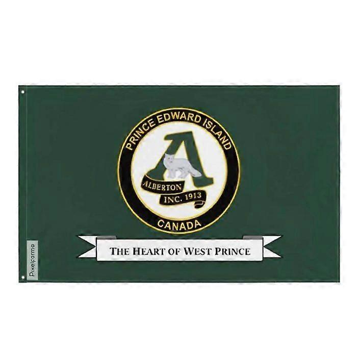 Flag - Alberton - 60 x 90 cm - Polyester - Double-sided print - Metal eyelets