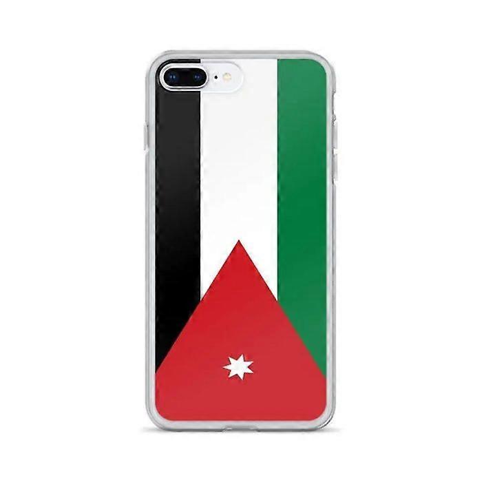 iPhone Case - Multicolor - Jordan Flag - Flexible - Silicone - Vertical Model