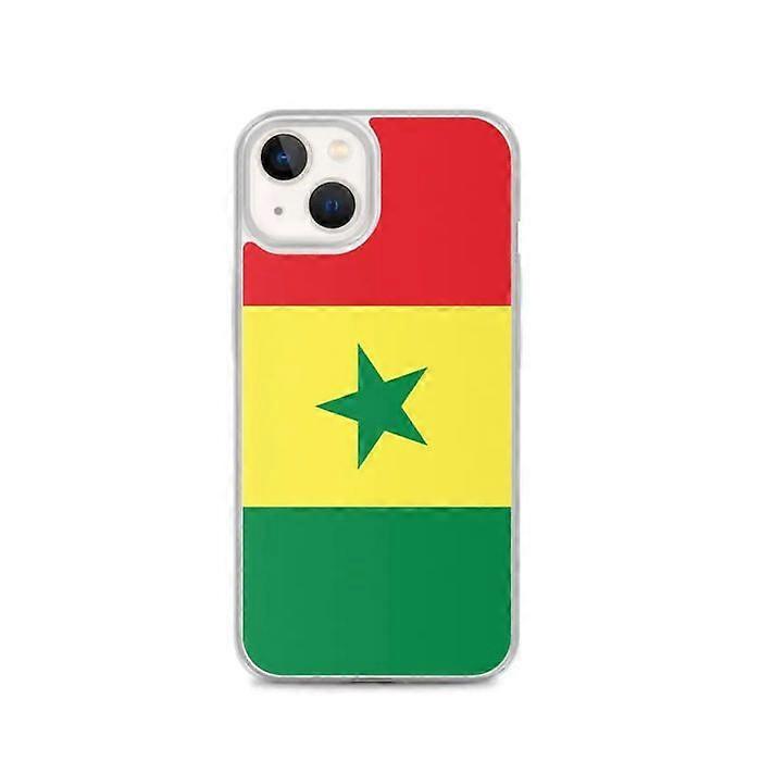 iPhone Case - Senegal Flag - iPhone 13 - Soft Silicone - Slim and Lightweight Design - Maximum Protection