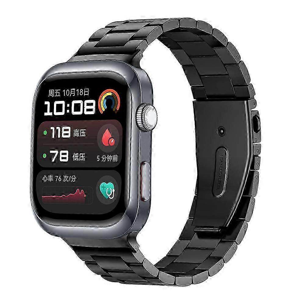 Three Beads Steel Watch Strap For Huawei Watch D2