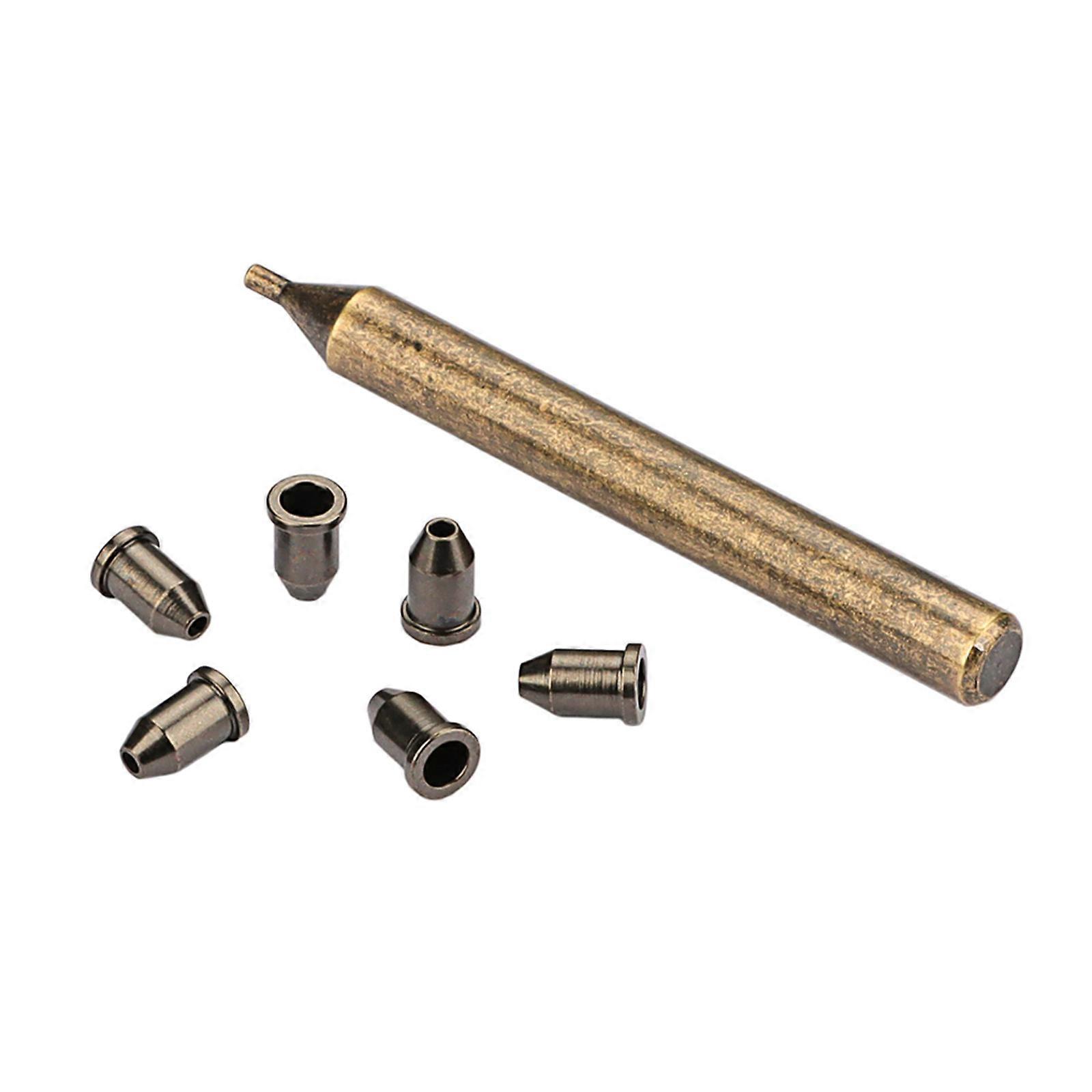 Ferrule Fitting Tool Guitar Bushing Inserter Replacement Guitar String Mounting Buckle Tool with String Ferrules