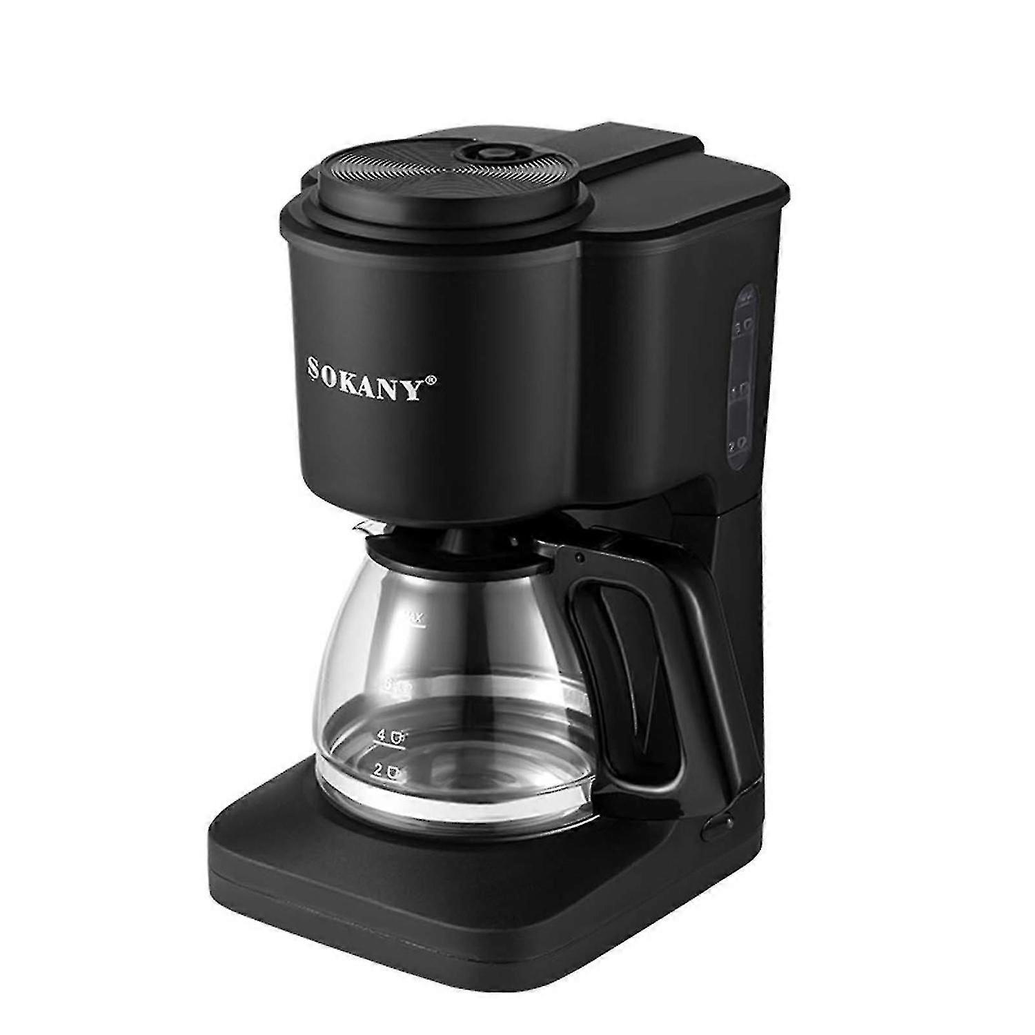 Household Automatic Dripping Mini Coffee Maker For Making Coffee And Tea 6cup